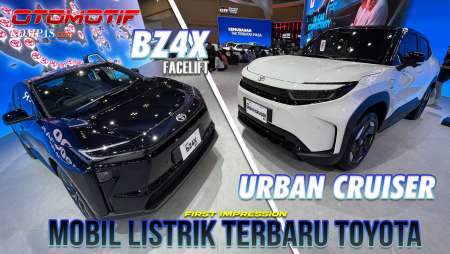FIRST IMPRESSION | Toyota Urban Cruiser dan BZ4X | Toyota Membawa 2 Mobil Listriknya Sekaligus