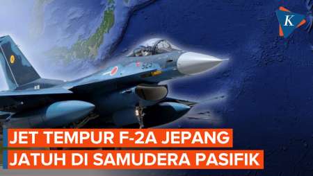 Jet Tempur F-2A Jatuh di Laut Pasifik, Jepang Kandangkan Semua Unit