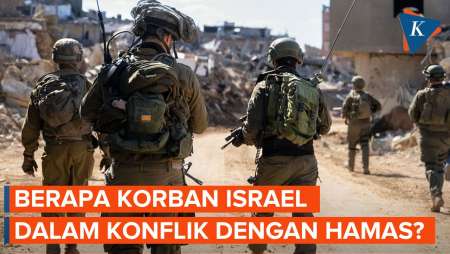 604 Tentara Israel dan 61 Polisi Lenyap Selama Perang di Gaza
