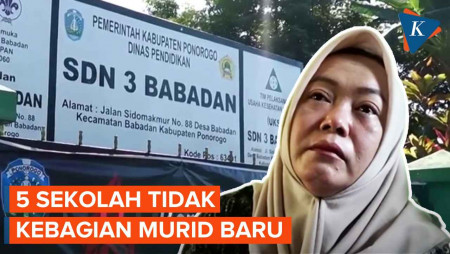 Kepala Sekolah Menangis Gara-gara Tak Ada Murid Baru yang Daftar