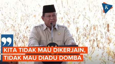 Presiden Prabowo Sebut Kekuatan Asing Tidak Suka Indonesia Jadi Negara Makmur
