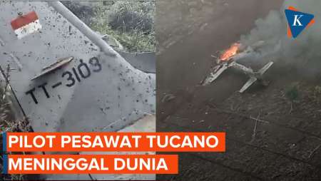 Pilot Pesawat Tucano Ditemukan dalam Keadaan Meninggal Dunia