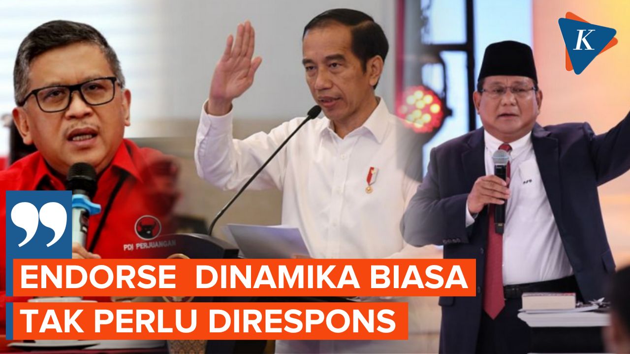Tanggapan Hasto soal Isu Jokowi Akan Endorse Prabowo