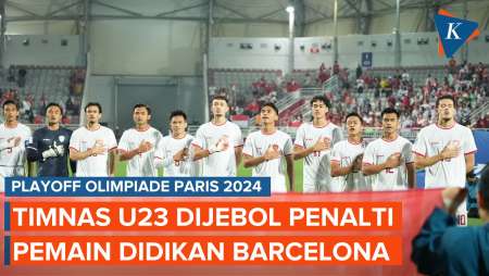 Hasil Timnas Indonesia Vs Guinea, Gawang Garuda Dijebol Penalti Pemain Didikan Barcelona