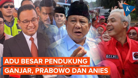 Deretan Partai Pendukung Ganjar, Prabowo dan Anies