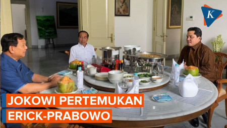 Jokowi Panggil Erick Thohir dan Prabowo ke Istana, Ada Apa?