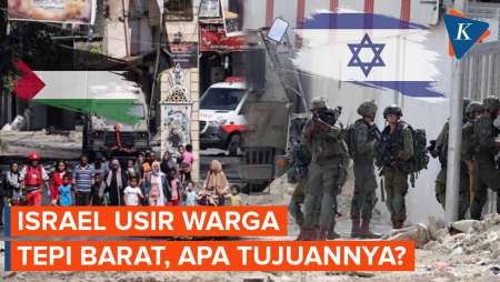 Israel Usir Warga Palestina di Tepi Barat, Mirip Operasi Militer di Jalur Gaza