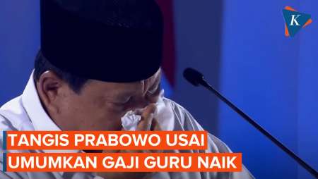 [FULL] Prabowo Menangis Usai Umumkan Gaji Guru Naik Mulai 2025 Mendatang