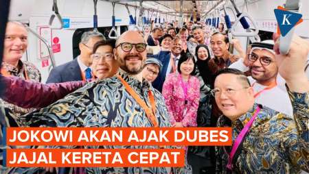 Bulan Depan, Jokowi Ajak Dubes ASEAN Jajal Kereta Cepat