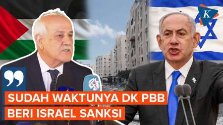 Palestina Desak DK PBB Segera Beri Sanksi ke Israel Atas Serangan Brutal terhadap Warga Gaza