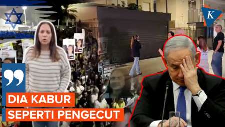 Netanyahu Pergi Saat Rumahnya Digeruduk, Demonstran: Kabur seperti Pengecut