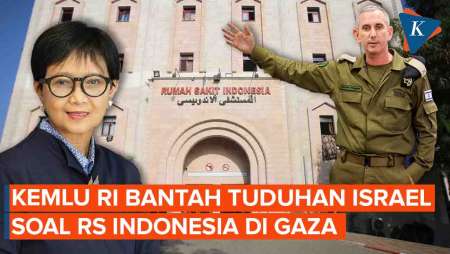 Kemlu RI Bantah Tuduhan Israel soal RS Indonesia Dibangun di Atas Terowongan Hamas