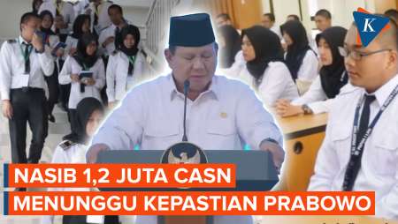 Nasib Pengangkatan 1,2 Juta CASN Menunggu Kepastian Presiden Prabowo