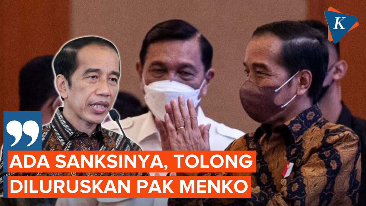 Jokowi Utus Luhut Sanksi Kementerian yang Pakai Produk Impor