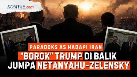 Mengapa Perang Iran Jadi "Borok" Bagi Trump Saat Bertemu Netanyahu Dan Zelensky?