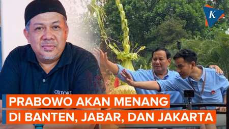 Fahri Hamzah Yakin Prabowo-Gibran Menang di Banten, Jabar, dan Jakarta