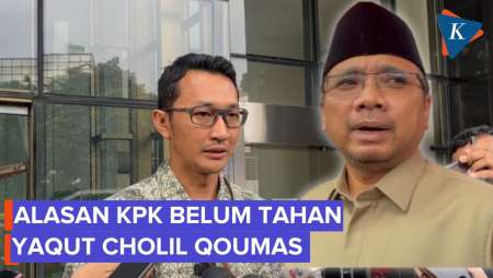 Alasan Yaqut Cholil Belum Ditahan KPK