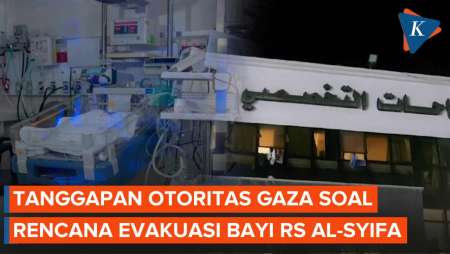 Otoritas Gaza Buka Suara soal Rencana Israel Evakuasi Bayi-bayi dari RS Al-Syifa