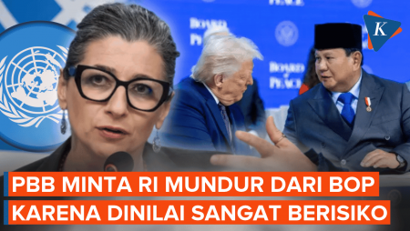 PBB Minta Indonesia Mundur dari Board of Peace, Dinilai Berbahaya dan Berisiko