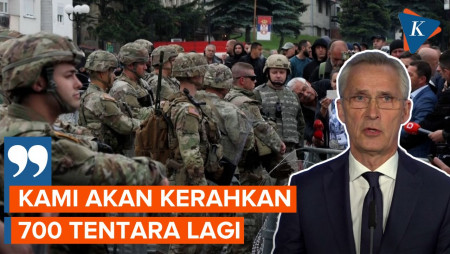 NATO Akan Terjunkan 700 Tentara untuk Meredam Konflik di Kosovo