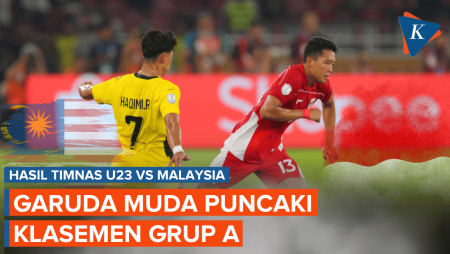 Hasil Akhir Timnas U23 Indonesia Vs Malaysia 0-0: Garuda Muda Pemuncak Klasemen