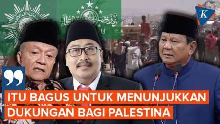PBNU dan Muhammadiyah Respons Pernyataan Prabowo Soal Palestina-Israel