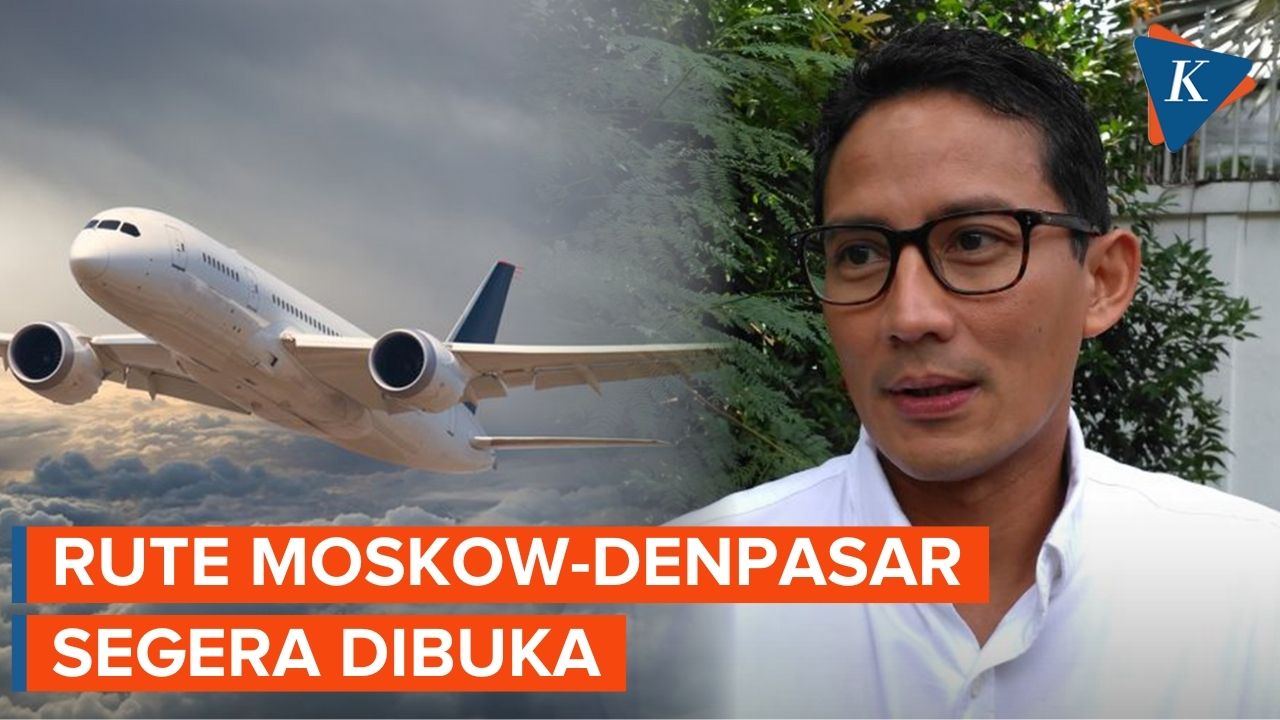 Menparekraf Beri Sinyal Pembukaan Penerbangan Moskow-Denpasar