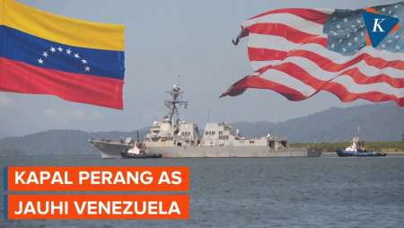 Sempat Dikecam Venezuela, Kapal Perang AS Tinggalkan Trinidad-Tobago