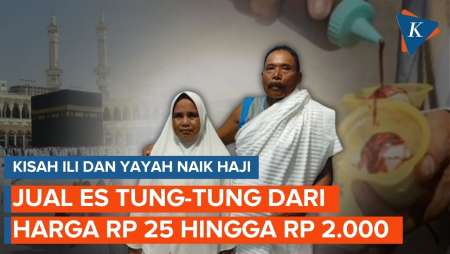 42 Tahun Jual Es Tung-tung, Ili Dan Yayah Bisa Naik Haji