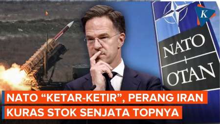 Perang Iran Kuras Stok Senjata, NATO Gelar Rapat Darurat