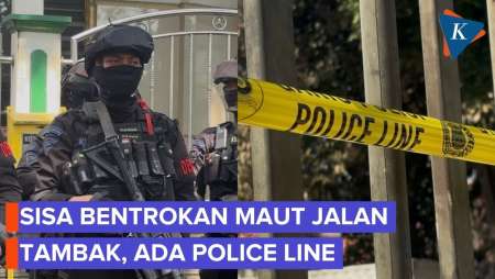 Pasca Bentrokan Maut Di Jalan Tambak, Situasi Terkini Kondusif Dijaga Aparat