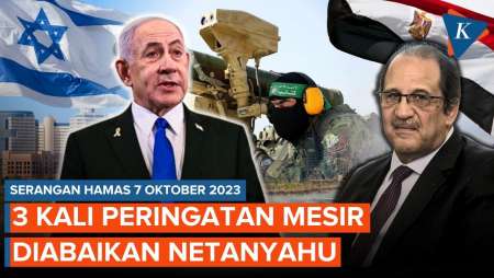 Mesir 3 Kali Peringatkan Israel soal Serangan Hamas 7 Oktober 2023