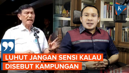 Demokrat Balas Luhut, Tak Terima AHY Disebut Kampungan