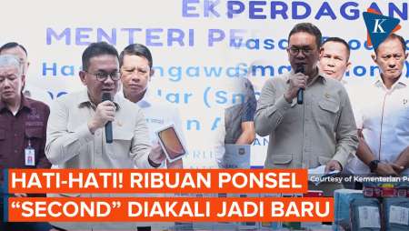 [FULL] 5.100 HP Rakitan Dijual Baru, Rugikan Rp 17,6 Miliar