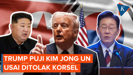 Trump Murka Korsel Ogah Bantu Lawan Iran, Justru Puji Kim Jong Un