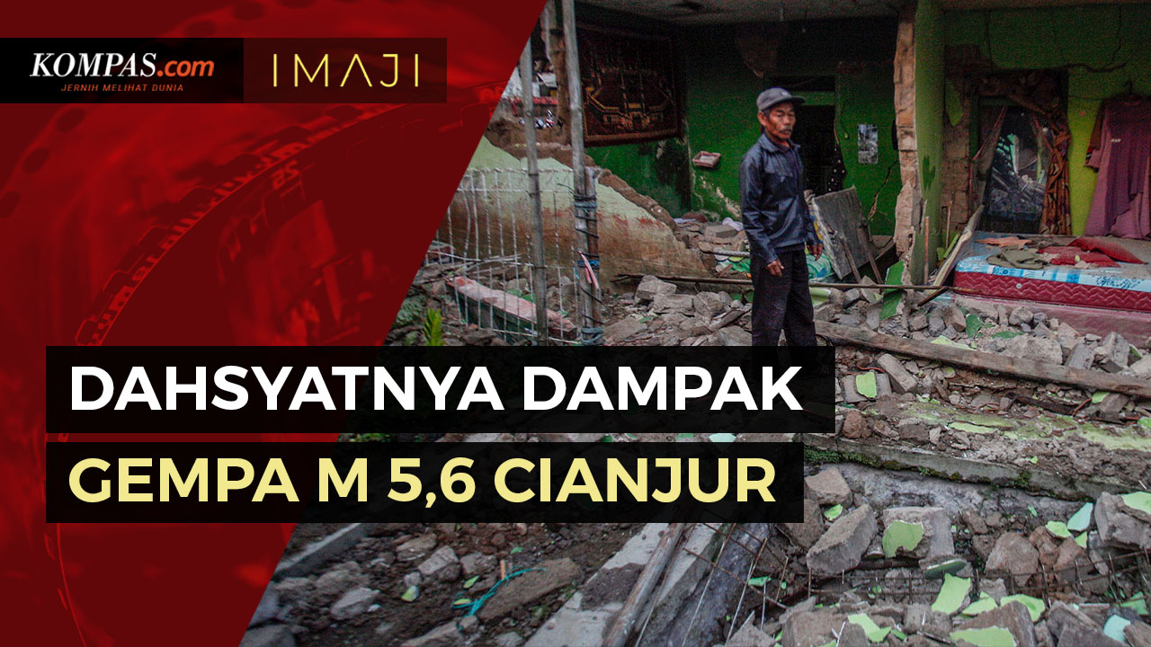 Melihat Lebih Dekat Dahsyatnya Dampak Gempa M 5,6 Cianjur