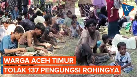 137 Pengungsi Rohingya Kembali Mendarat di Aceh, Ditolak Warga Aceh Timur