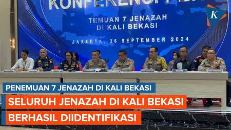 7 Jenazah di Kali Bekasi Berhasil Diidentifikasi, Ini Daftarnya