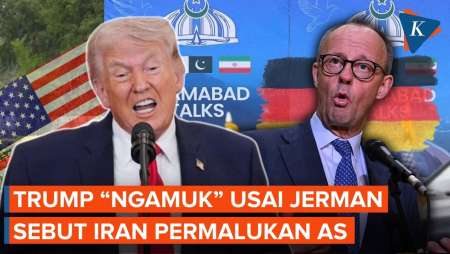 Trump "Ngamuk" Usai Jerman Sebut Iran Permalukan AS Di Meja Perundingan