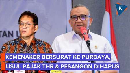 Kemenaker Minta Purbaya Hapus Pajak THR Dan Pesangon 