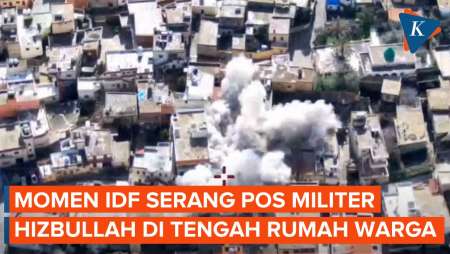 IDF Agresif ke Hizbullah, Serang Bangunan di Tengah Pemukiman Padat di Lebanon