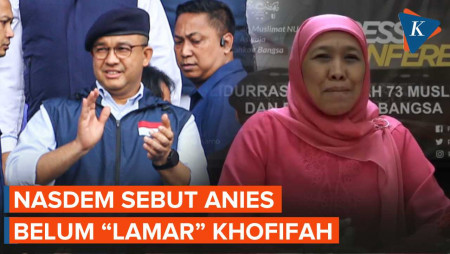 Nasdem Bantah Khofifah Tolak Kursi Bacawapres Anies