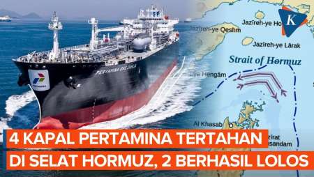 2 Kapal Pertamina Masih Tertahan Di Selat Hormuz