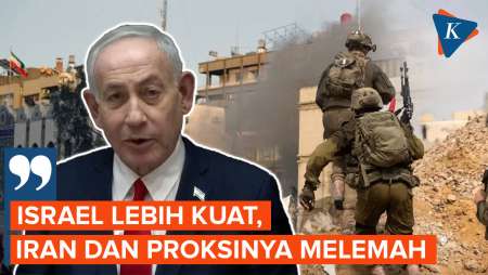 Netanyahu Klaim Israel Makin Kuat, Sebut Iran Dan Proksinya Melemah