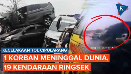 Kecelakaan Beruntun di KM 92 Tol Cipularang: 1 Meninggal, 19 Kendaraan Ringsek