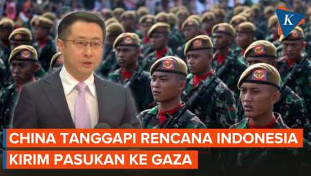 Respons China Soal Indonesia Akan Kirim 8.000 Tentara Ke Gaza
