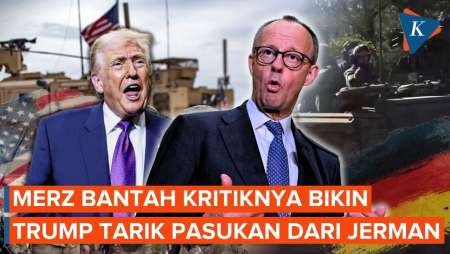 Kanselir Jerman Ketar-ketir Usai Trump Ancam Tarik 5.000 Tentara AS