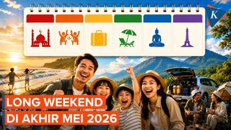 Libur Panjang 6 Hari Di Akhir Mei 2026! Catat Tanggal Lengkapnya