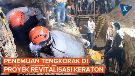 Geger Penemuan Kerangka di Proyek Revitalisasi Benteng Keraton Yogyakarta