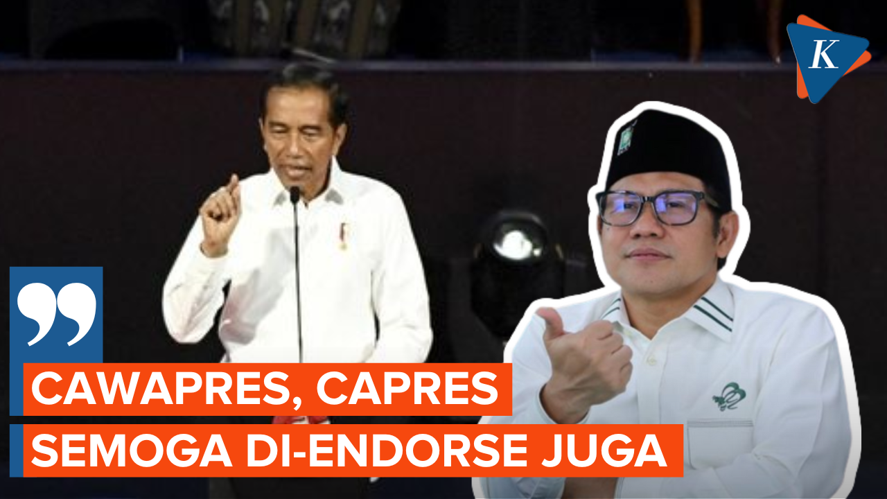Muhaimin Iskandar Berharap Dapat Endorse Capres 2024 dari Jokowi